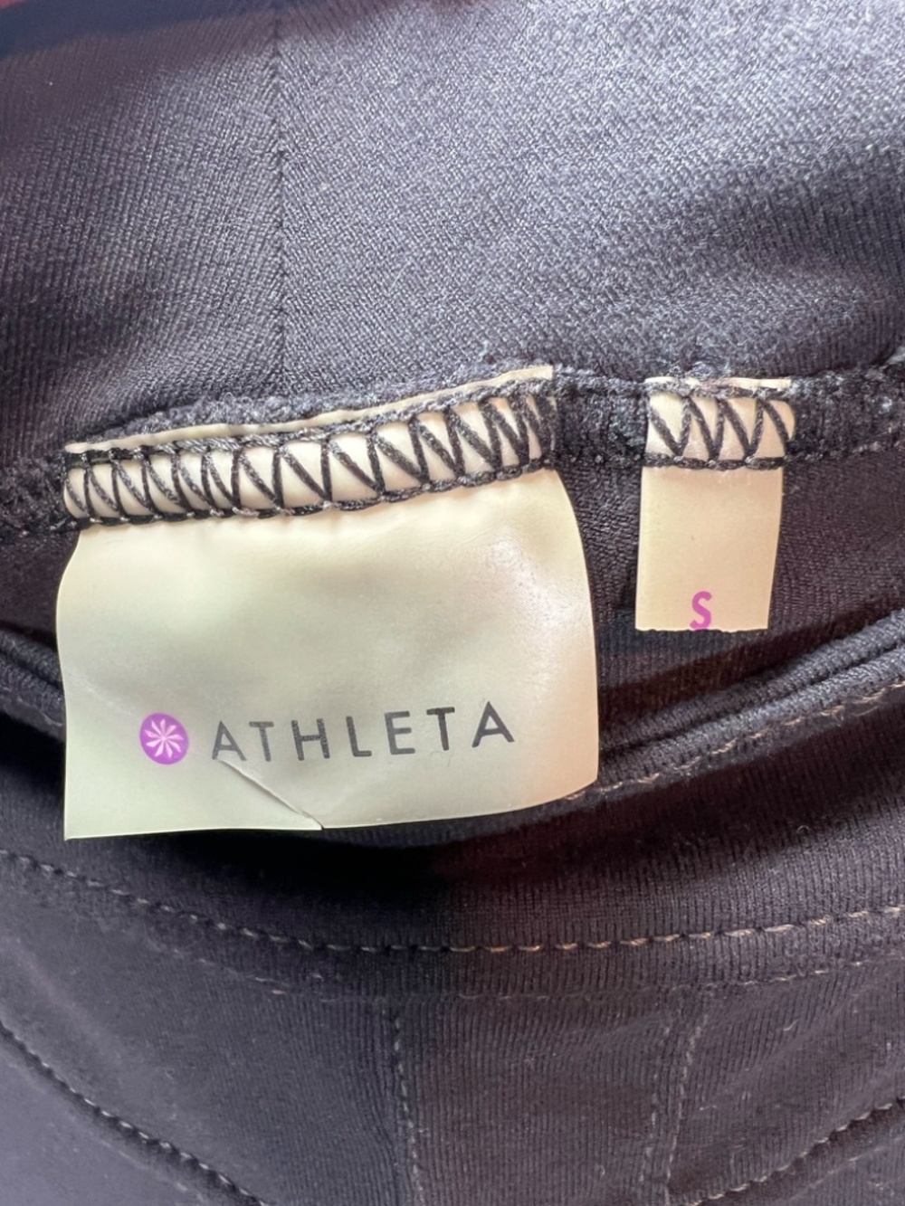 Athleta Pilayo Dipper Pants Dark Gray Pull On Low-Rise Boot-Cut Pockets Sz Small - Picture 3 of 12